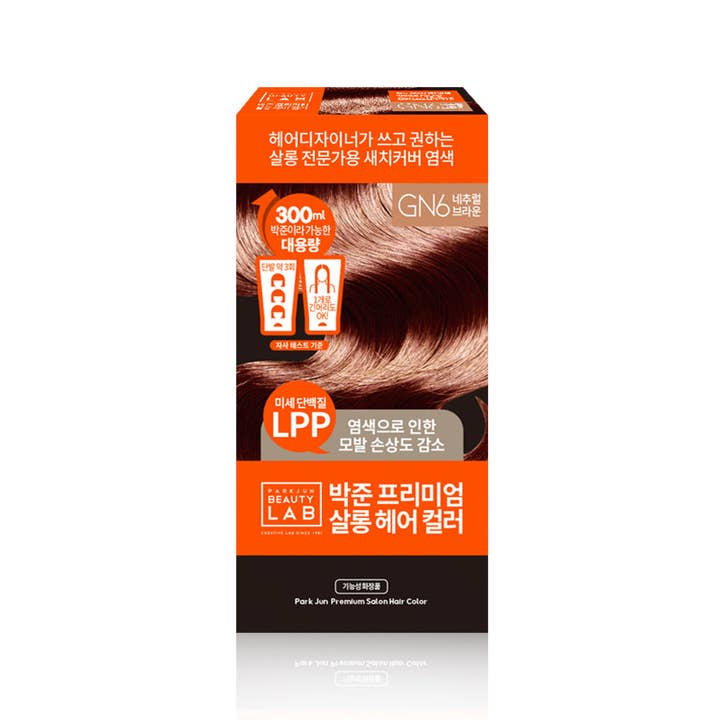 Couleur de Cheveux Premium Salon Couverture des Cheveux Gris 300ml Brun Naturel pour la vente par Park Jun Beauty Lab