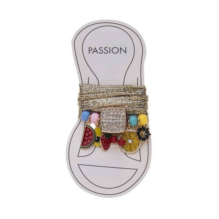 Fox by Ren GmbH - Wholesale Shoe Jewelry - Women's - Shoelace - Fruit1