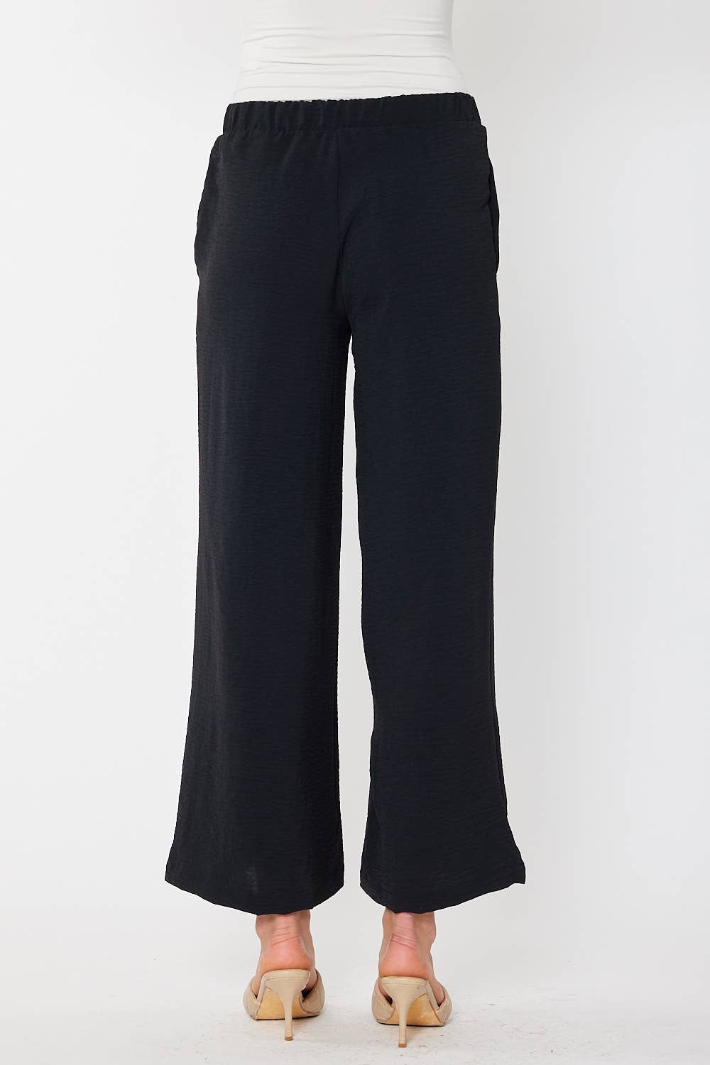 FSL Apparel - Vente Pantalon – femme - SP7036 - PANTALON À ENFILER UNI FLUIDE À JAMBE LARGE18