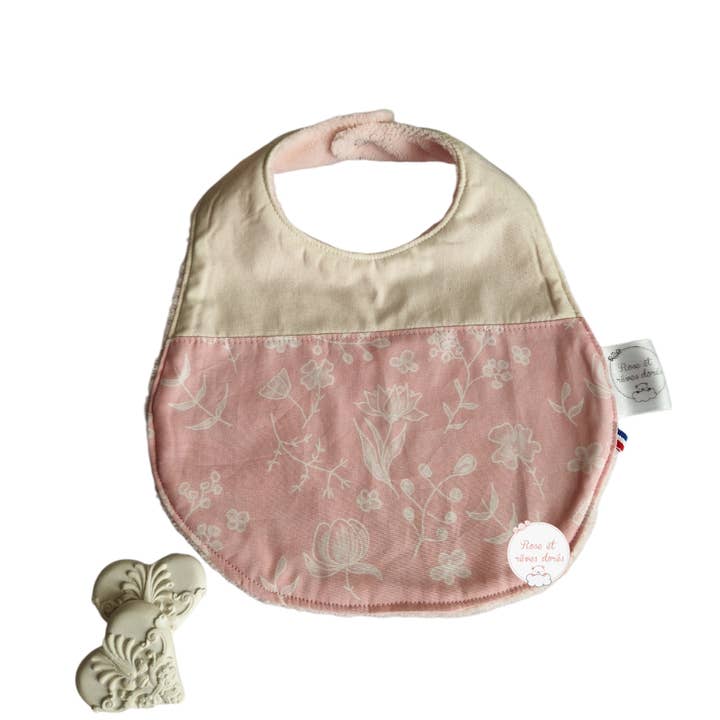 Gabrielle bib for wholesale by Rose et rêves dorés