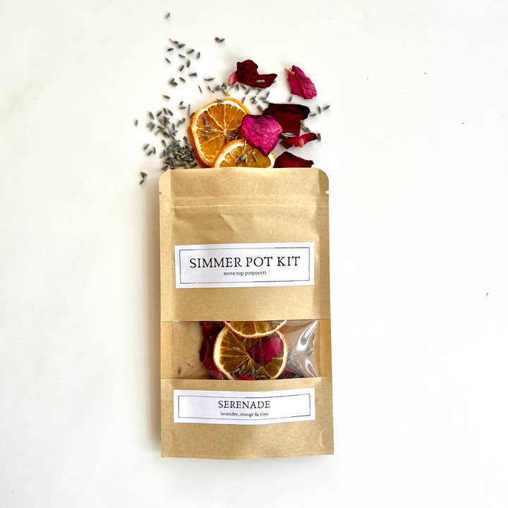 Unearthed Naturals - Wholesale Potpourri - Serenade - Simmer Pot Kit - Lavender, Orange & Rose