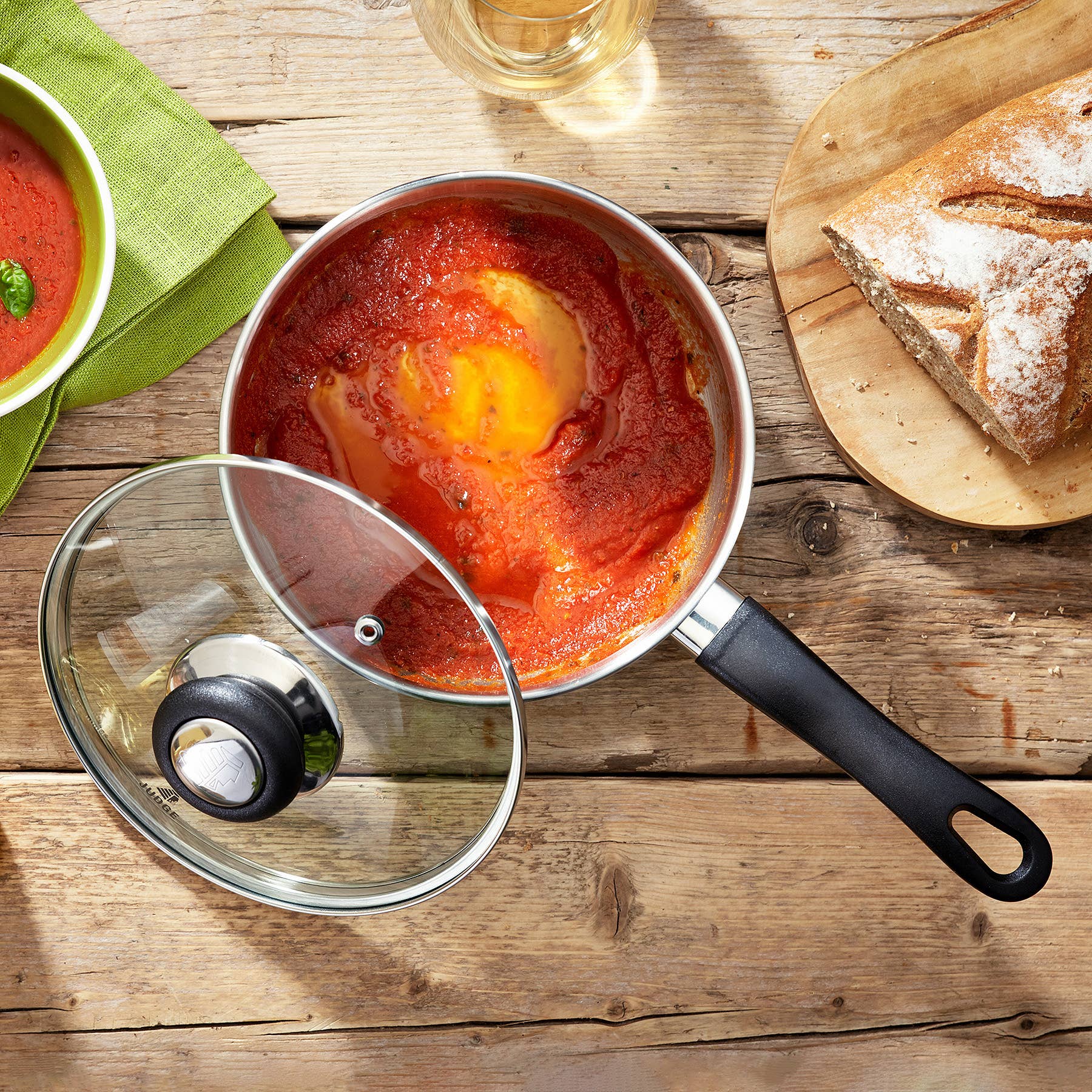 Judge UK – Engroshandel Grydesæt – Judge Vista kasserolesæt, 6 dele1