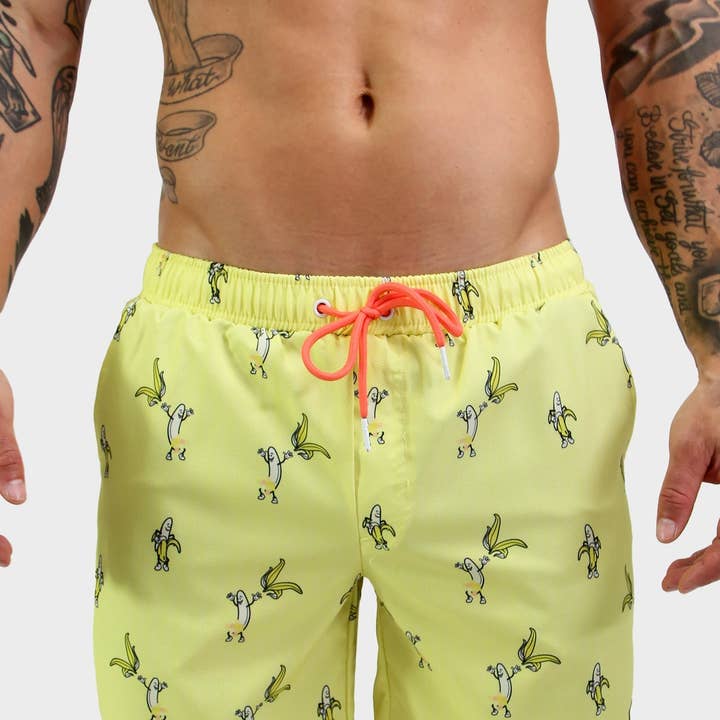 Calções de Banho para homem - Rudie Nudie (Amarelo) por atacado de Mosmann