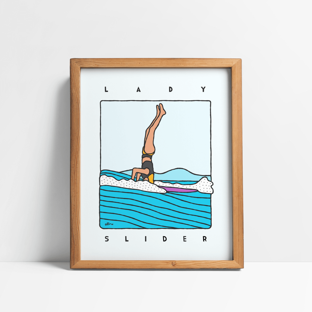 Alimo – wholesale Konsttryck – Lady Skjutreglaget Tryck0