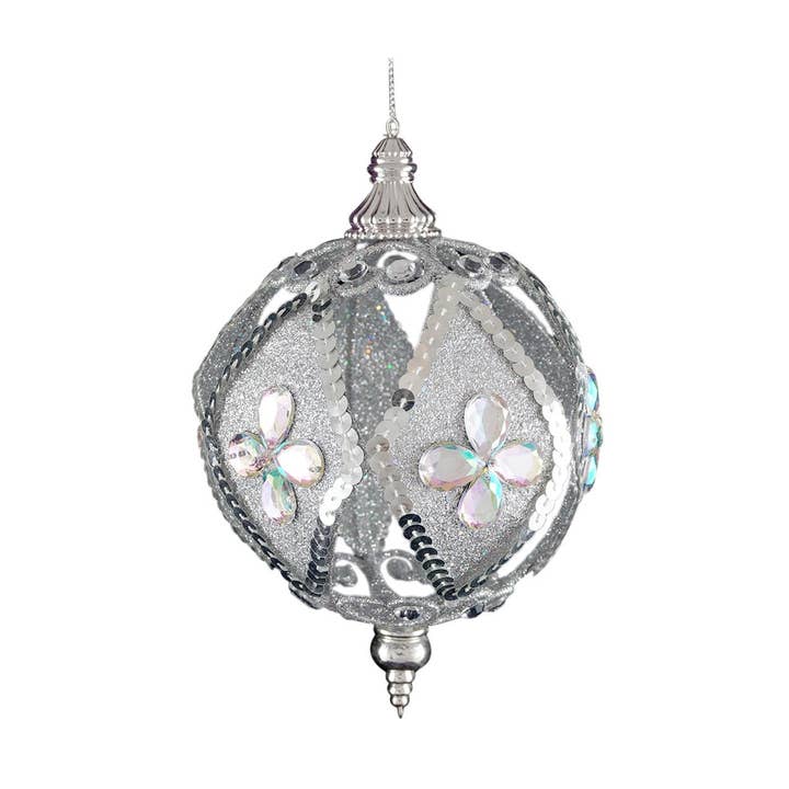 Sfera gioiello Sparkle Hallow da 7,25 pollici per la vendita all'ingrosso da parte di Decor N Beyond