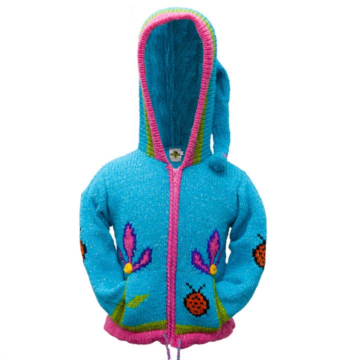 Lady Bug Girls Toddler Hooded Sweater for wholesale by Official Store