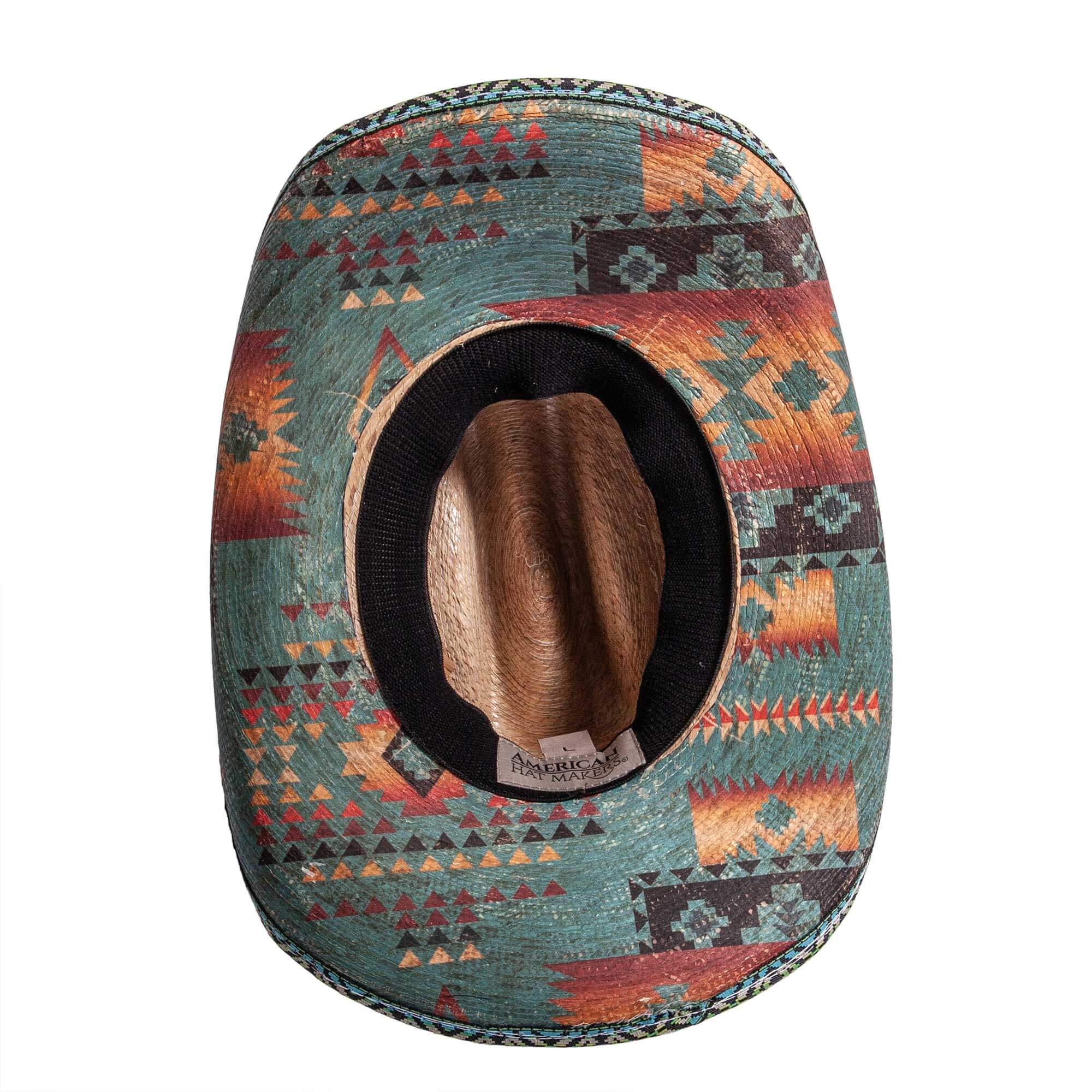 Natural Mexican Palm Straw Hat - Style Cassius for wholesale on Faire4