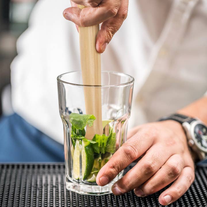 Oggi - Wholesale Muddler - Cocktail Muddler - Wooden - 8.5" / 22cm2