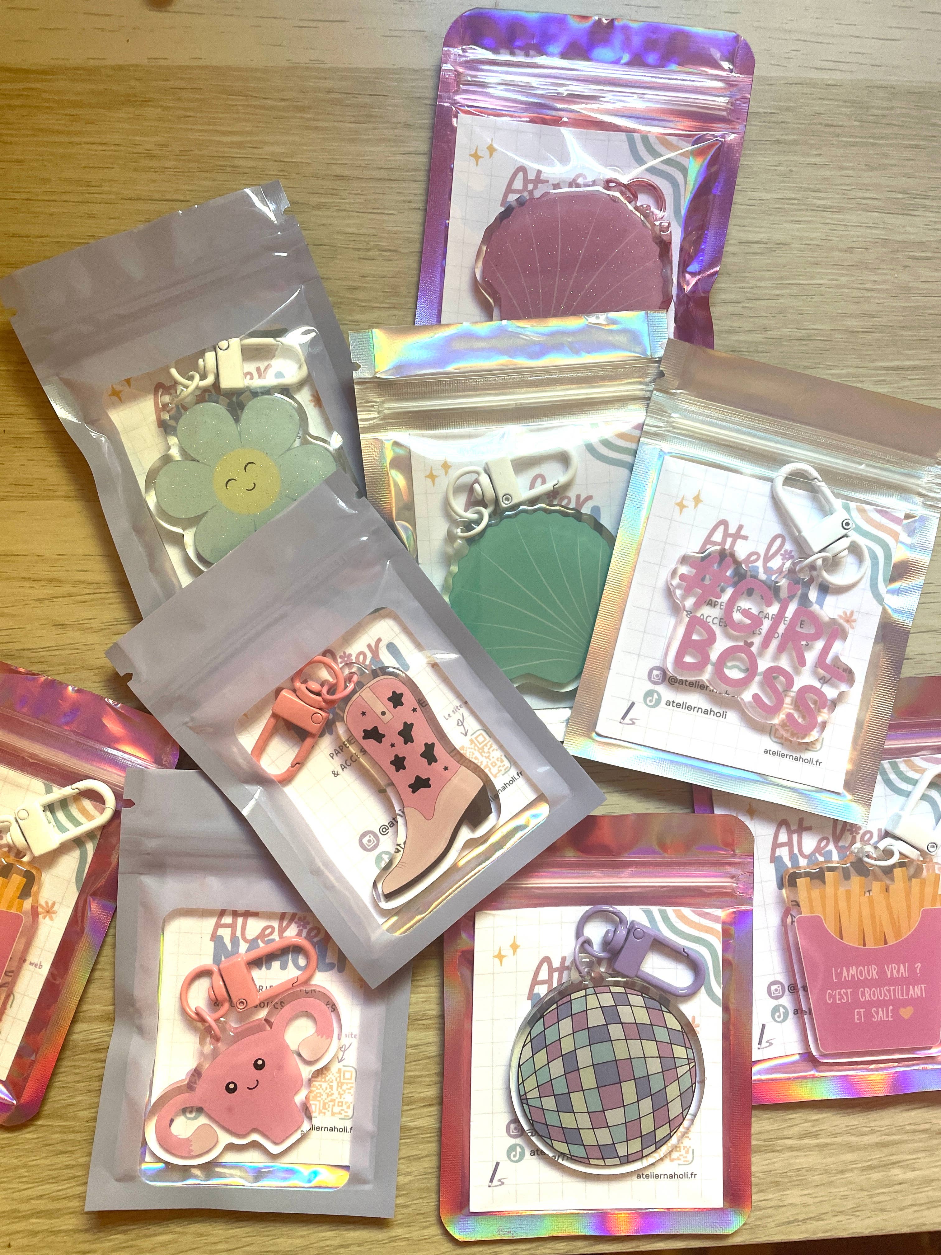 Atelier Naholi - Wholesale Keychain - Women's - Keychain - disco ball2