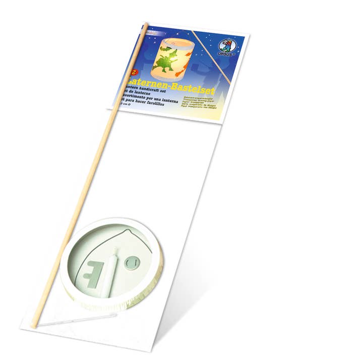URSUS® / Buntpapierfabrik Ludwig Bähr GmbH & Co. KG - Wholesale DIY Craft Kit - Lantern craft kit 2, white
