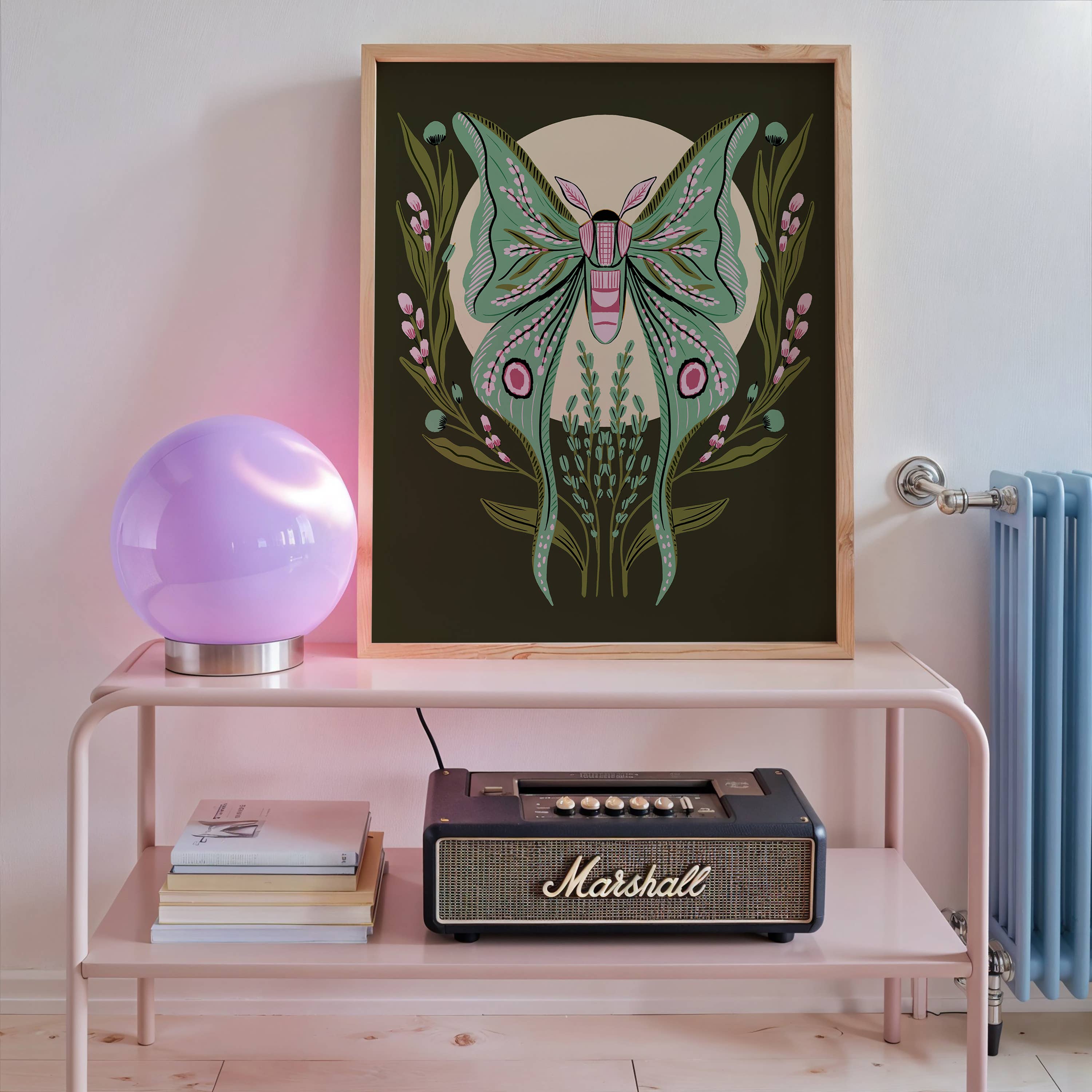 Tara Reed - Wholesale Art Print - "Luna Moth" - 8" x 10" Giclée Art Print5