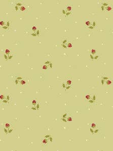 R791706D LIME Tiny Strawberries for wholesale by Lamb Farm Designs