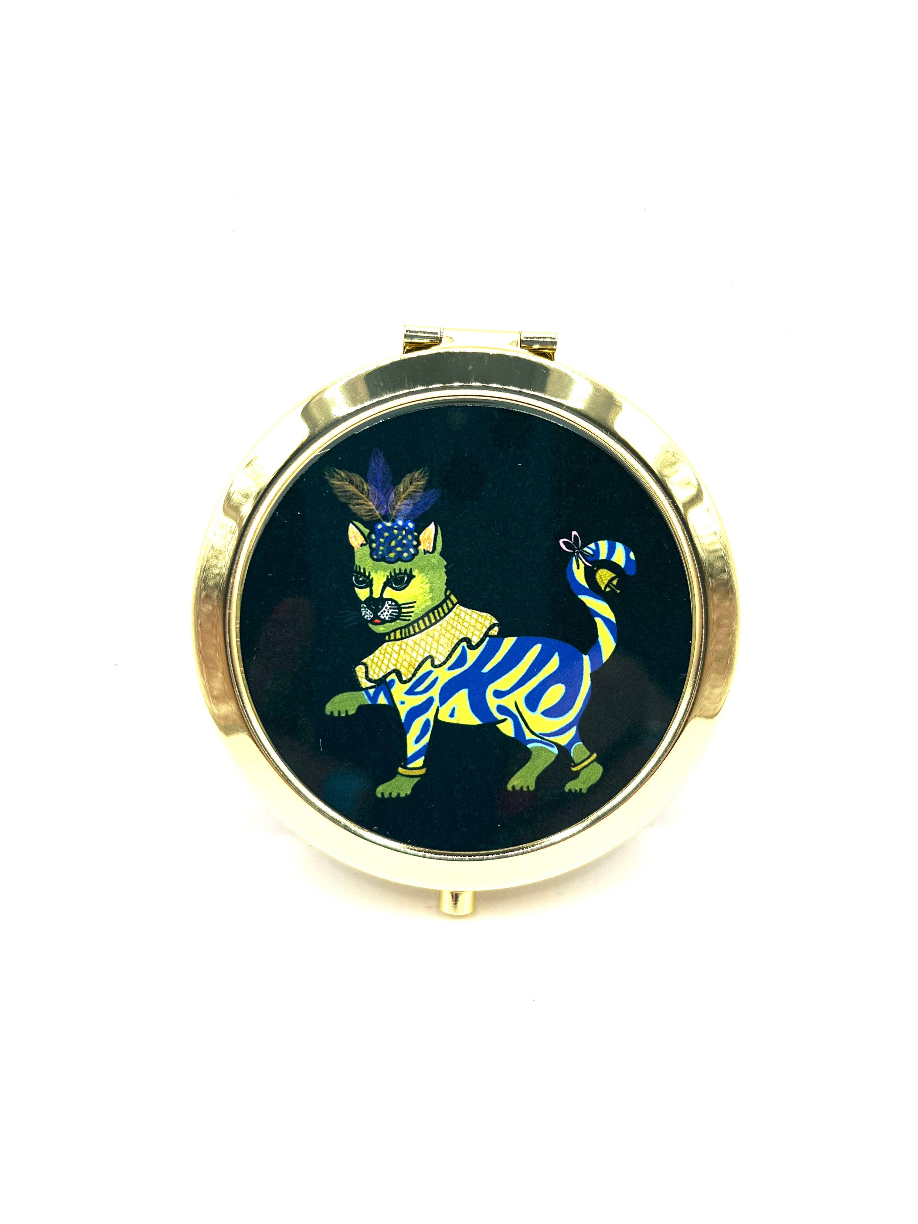 FunkyAdi - Wholesale Compact Mirror - Compact Mirrors Pin Button2