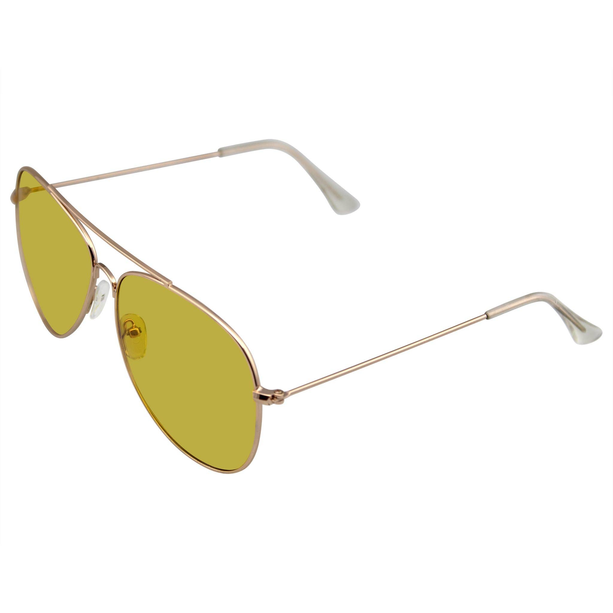 Emblem Eyewear - Wholesale Sunglasses - Unisex - Sunglasses Mens Womens Color Tinted Lens Color Tone Retro3