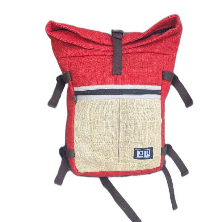 Basanta Red Fire Rucksack | Bio-Hanf für den Großhandel von LaLu