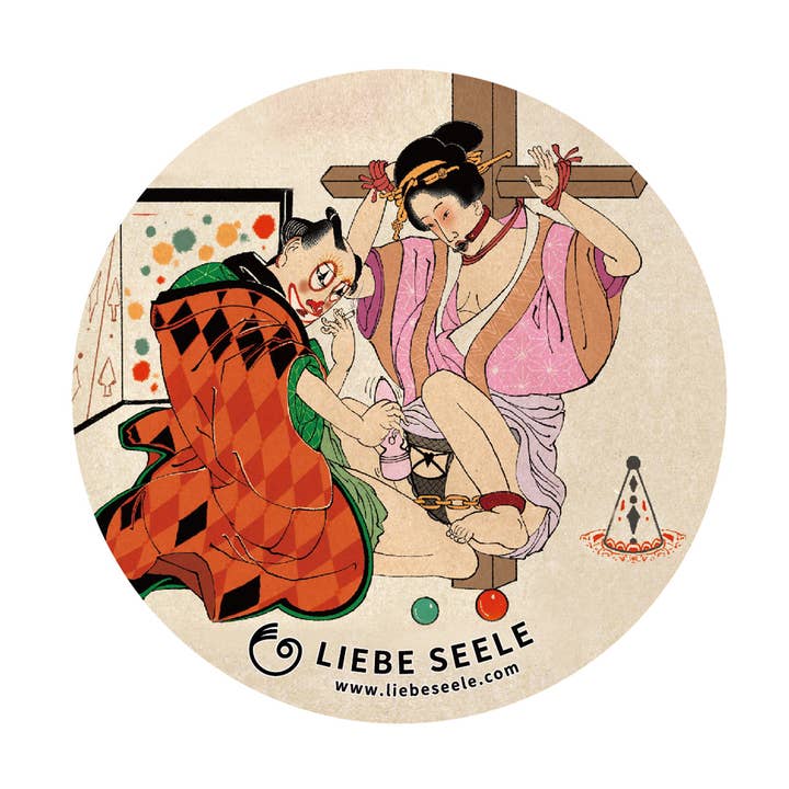 Pegatinas de coleccionista de Ukiyo-e japonés para venta al por mayor de Liebe Seele