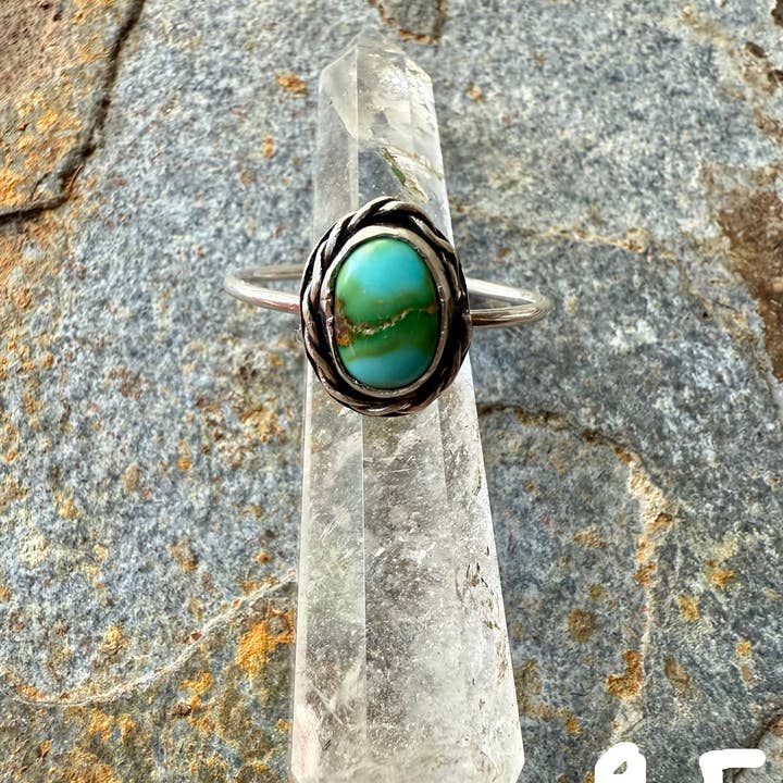 Sterling Silver Sonoran Gold Turquoise Ring and other Purchase Wholesale turquoise ring. Free Returns & Net 60 Terms on Faire trending on Faire.