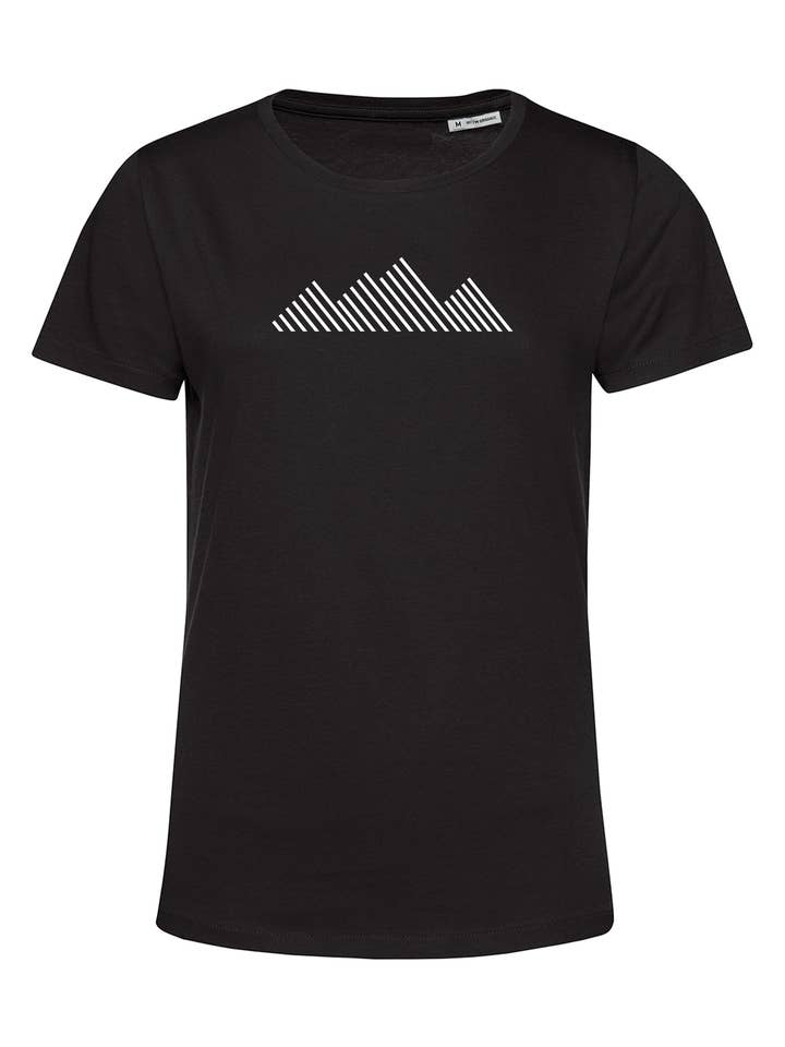 Women's Climbing Shirt - Minimalist Strike Mountains for wholesale by KLETTERHELDEN