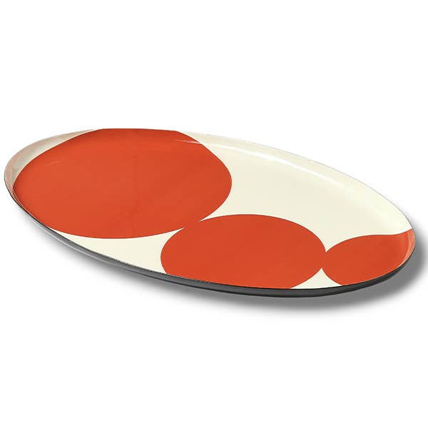 Gangzaï Design - Venta al por mayor Bandejas decorativas - Bandeja ovalada Astre2