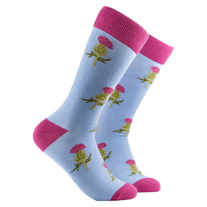Scottish Socks - Thistles for wholesale by Socktopus