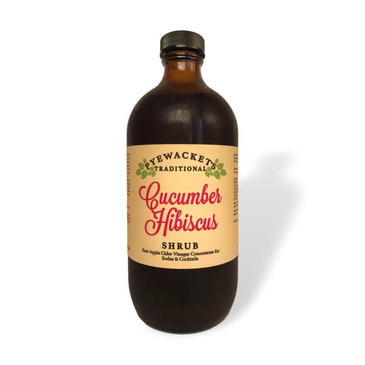 Pyewackets Traditional - Wholesale Cocktail mix/syrup - Cucumber Hibiscus Shrub1