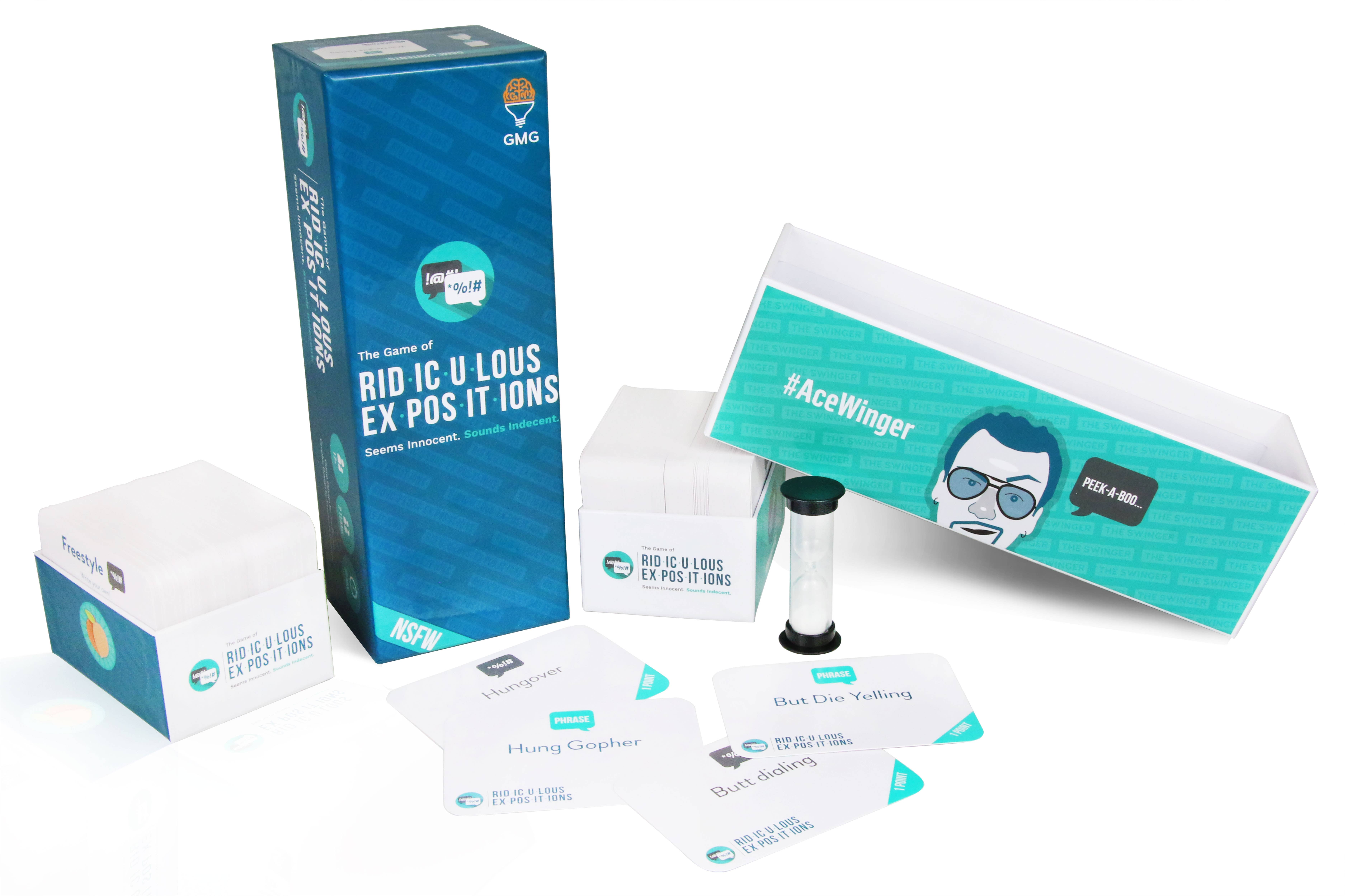 Gray Matters Games – Großhandel Kartenspiele – Das Spiel der lächerlichen Expositionen1