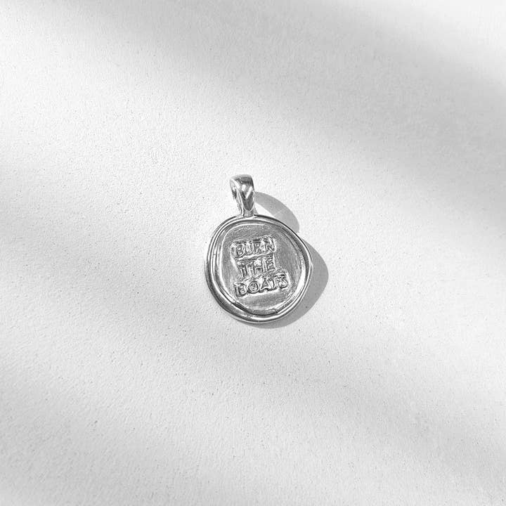 Lat & Lo - Wholesale Individual Charm/Pendant - All-In Pendant Charm | "Burn the Boats"2