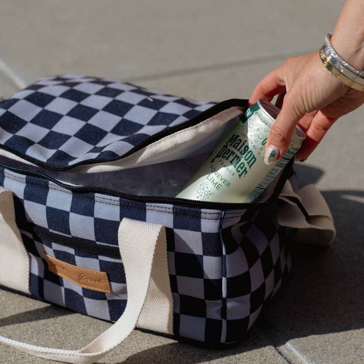 Local Beach - Wholesale Cooler/cooler bag - Checker Mini Cooler/Lunch Bag1