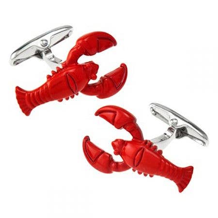 Rød Hummer Manchetknapper for engroshandel hos Stolen Riches