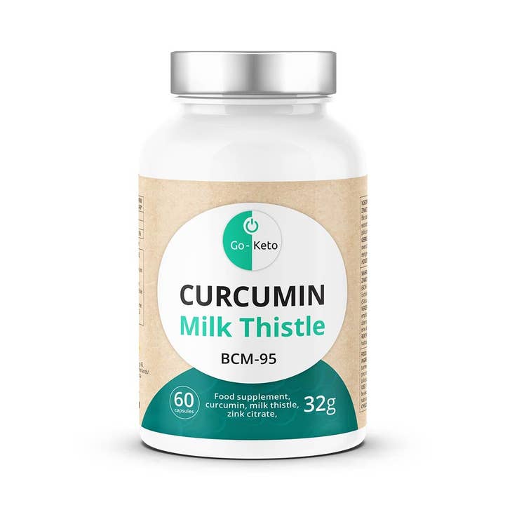 Curcumine Kurkuma BCM-95 Mariadistel x60 Go-Keto voor wholesale door KetoFitShop