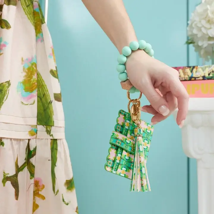 Laura Park Designs – Engroshandel Armbånd – Boca Bay nøglering Wristlet Wallet1