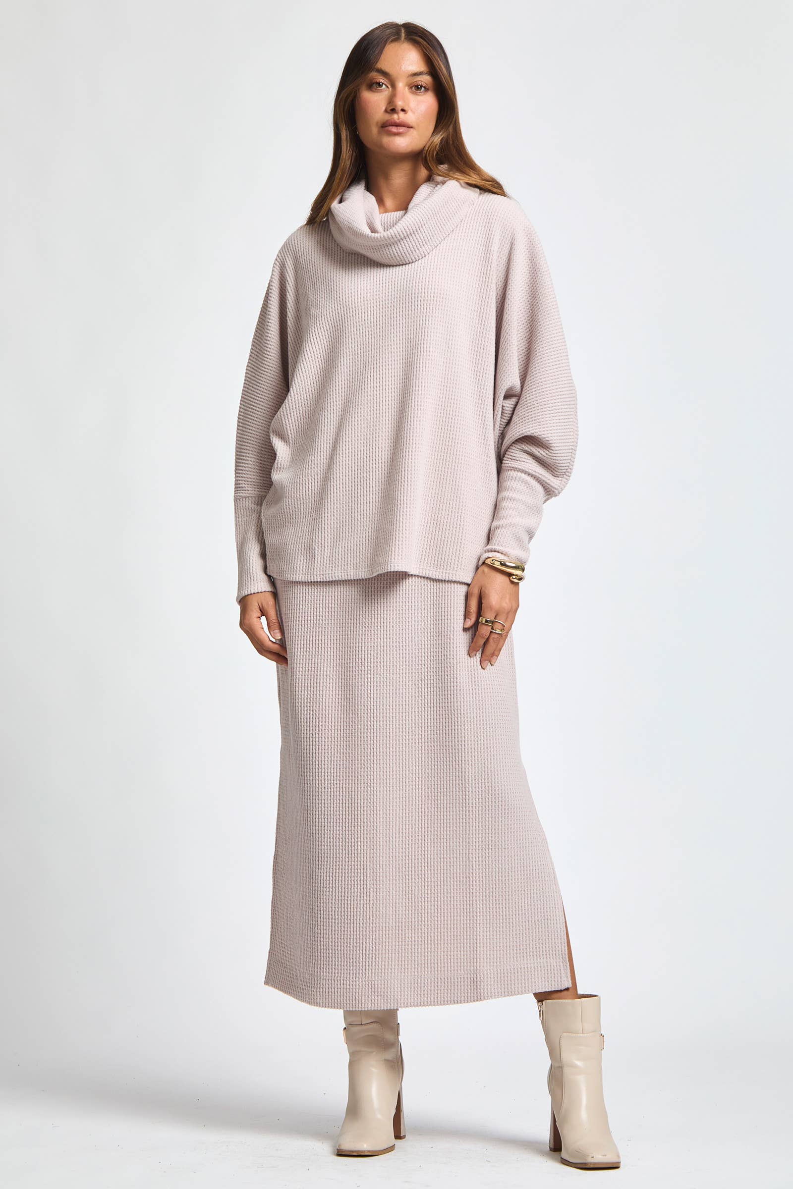 Dear Scarlett – Conjuntos Casual - Mulher por atacado – Conjunto de Camadas Térmicas Aconchegante de 2 Peças10