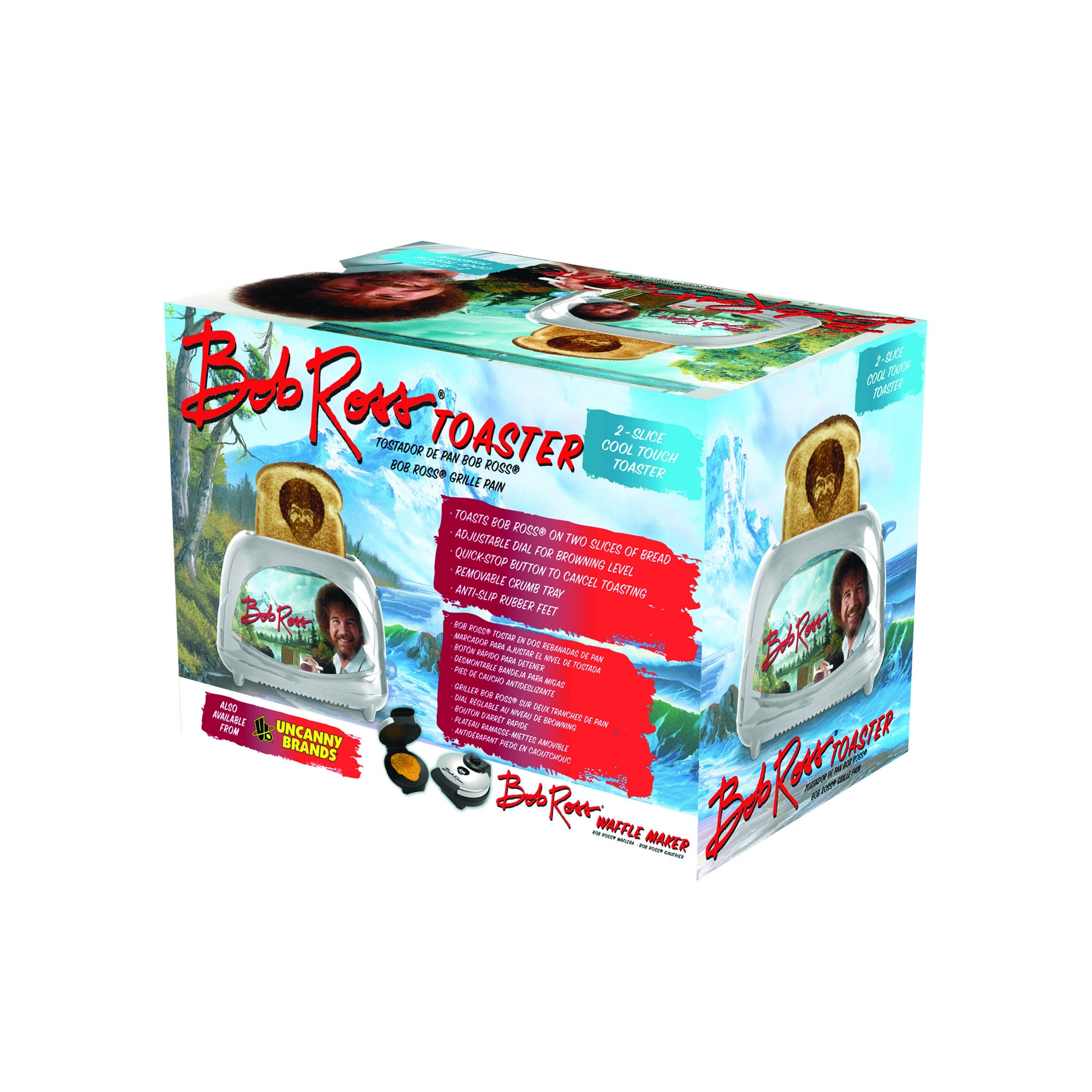 Uncanny Brands - Wholesale Kitchen Appliance - Uncanny Brands Bob Ross 2-Slice Toaster6