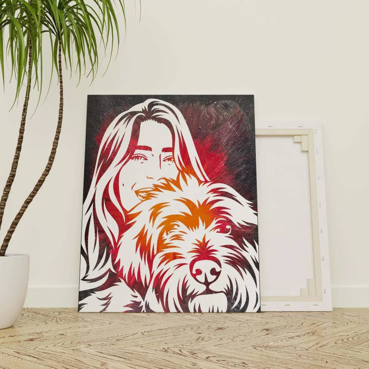 Artisan Digital - Wholesale DIY Craft Kit - Pet portrait5