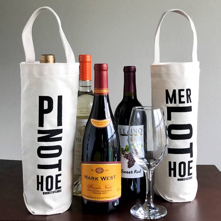 Honest AF Cards - Venta al por mayor Bolsa portavino - Bolsas de vino divertidas - Bolsas de vino con azadas de Honest AF