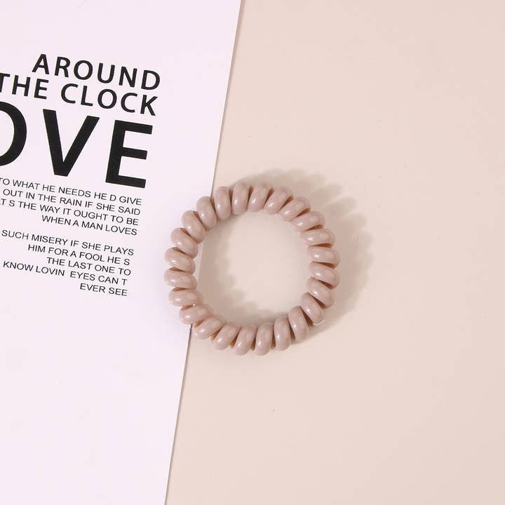 NINEXIS - Wholesale Hair Tie - CWAHA1108_Simple Phone Line Hair Tie 18