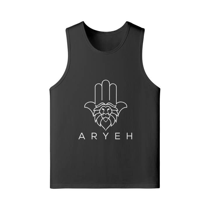 Débardeur Aryeh (Impression Blanche) pour la vente par Aryeh Style