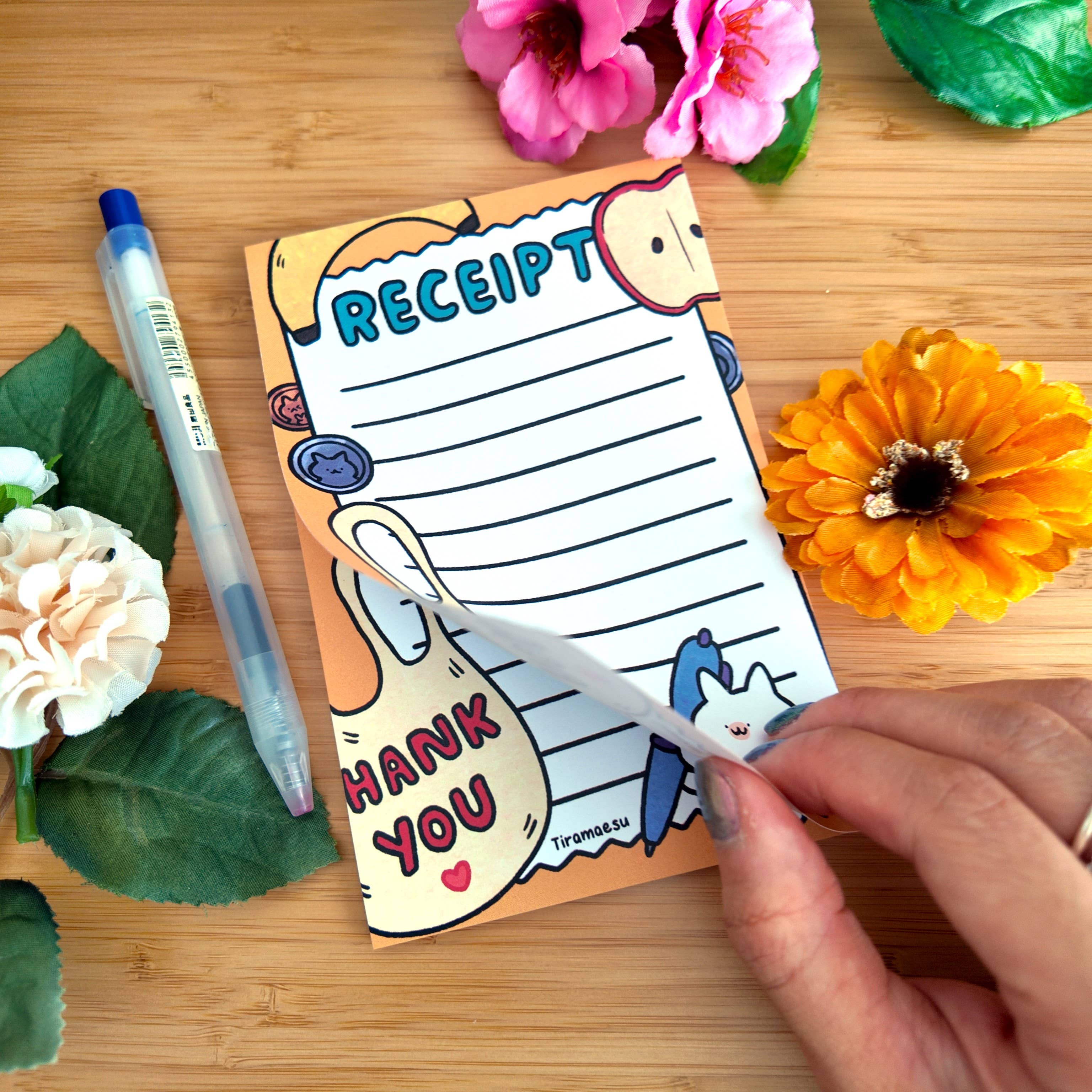 Tiramaesu - Wholesale Notepad - Receipt Notepad1