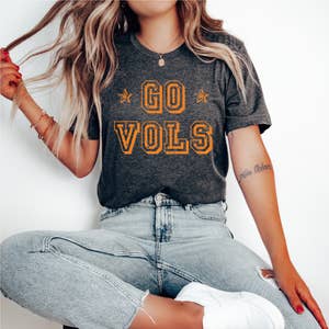 VOLS Oversized T-Shirt in Charcoal Grey