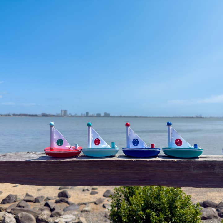 Jack Rabbit Creations - Wholesale Wood Toy - Kids - My Lil Wooden Sailboats Refill - Set of 242