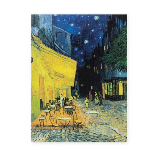 Artist journal sketchbookTerrace Of A Café At Night Vincent for wholesale by MUSEUM WEBSHOP