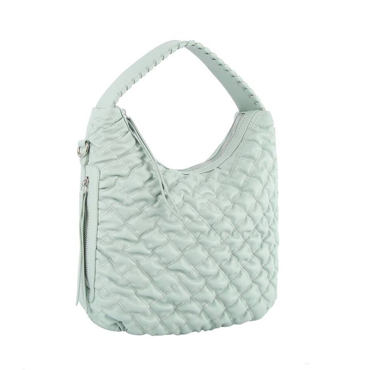 MiMi Wholesale - Wholesale Shoulder Bag - Women's - Kallie Quilted Puffer Women's Shoulder Bag