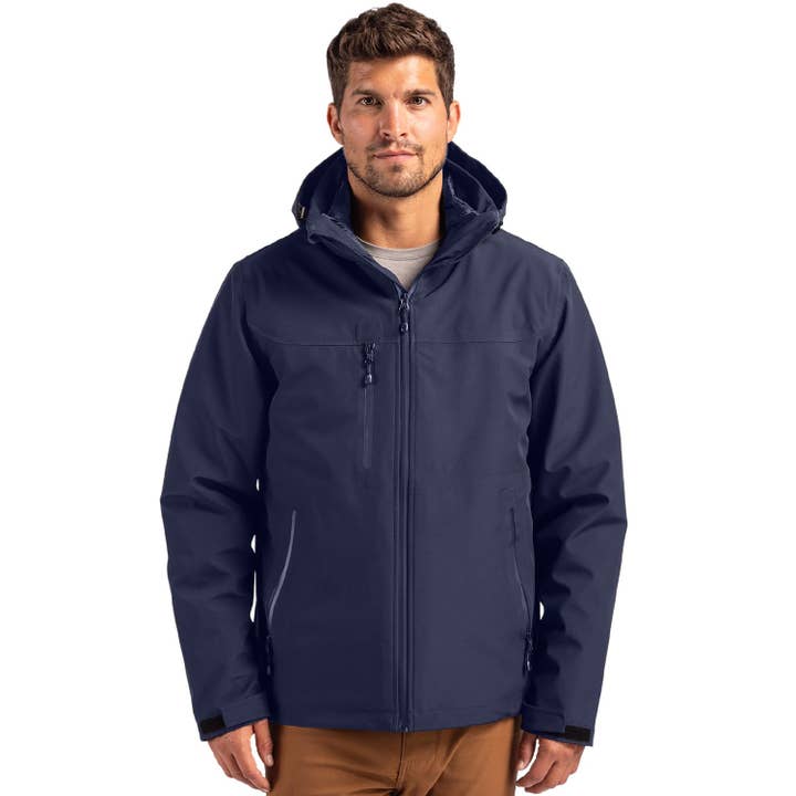 Cutter & Buck - Wholesale Jacket - Men's - Clique Cornice 3-in-1 Eco Full Zip Mens Jacket System1