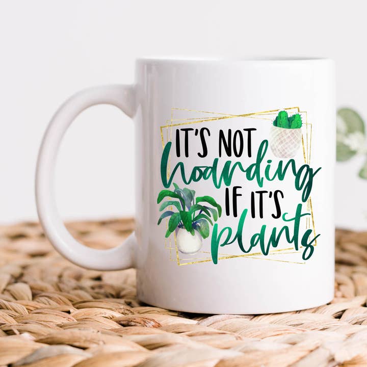 Det är inte hamrande om det är växter kaffemugg för wholesale av Hm Mugs