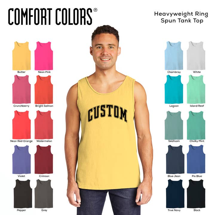 Comfort Colors Heavyweight Ring Spun Tank Top 9360 for wholesale by Herbs Trade