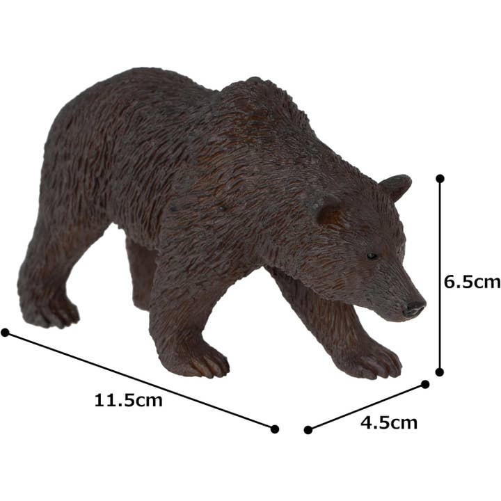 Mojo - Wholesale Figurine Toy - Kids - Mojo Grizzly Bear Animal Figurine1