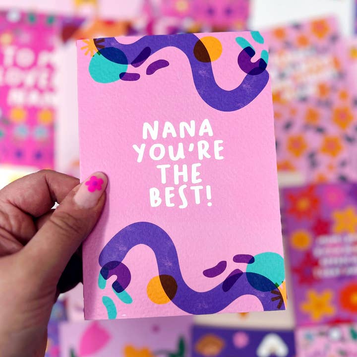 Nana, du är det bästa kortet för wholesale av Xoxo Designs by Ruth