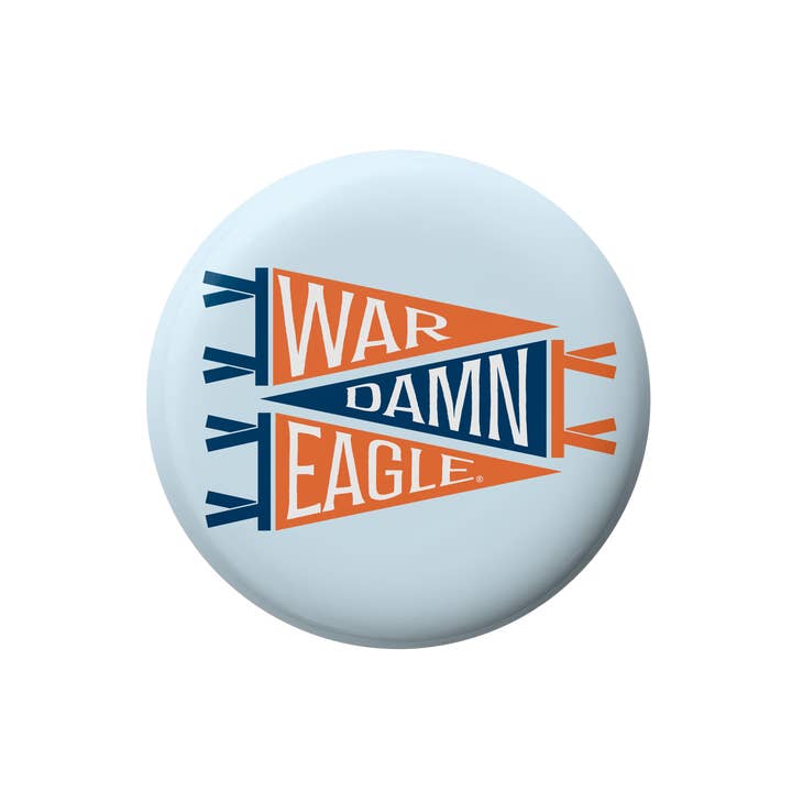Cute As A Button – Großhandel Anstecker/Button – Auburn War Damn Eagle Wimpel Flaggen Button2