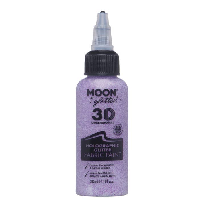 Moon Makeup - Wholesale Fabric Paint - Holographic Glitter 3D Fabric Paint5