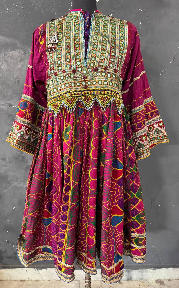GYPSY STUDIO - Wholesale Jacket - Women's - Traditional Afghani Dress Embroidery Pakistani Baluchi Dress2